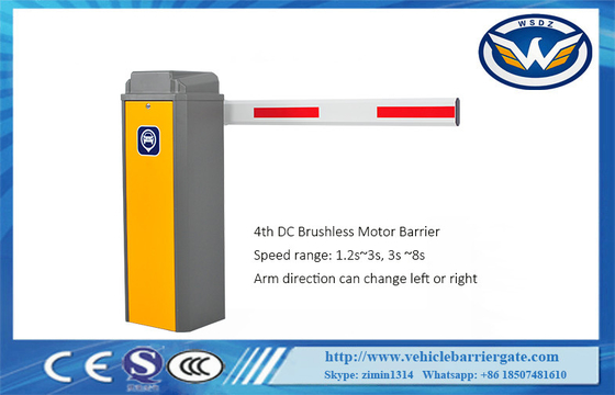Portone senza spazzola di parcheggio dell'automobile di CC del sensore del ciclo di Automatic Barrier Gate del lettore di RFID