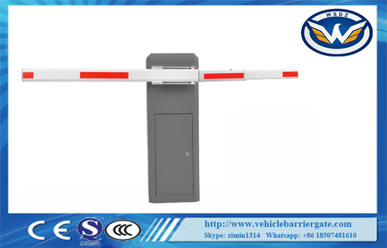 Motore senza spazzola automatico resistente della barriera RS485 24VDC dell'asta con due il recinto Boom