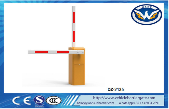 2 barriera senza spazzola automatica dell'asta del motore della barriera 6M Arm 24VDC di parcheggio dell'automobile dei motori