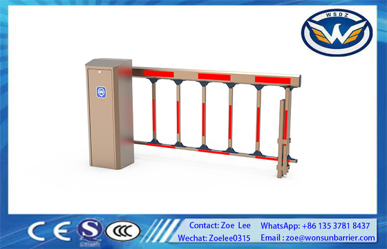 1.5s-6s Velocità regolabile DC Motor Barriera di parcheggio senza spazzola per il controllo di accesso in colore oro