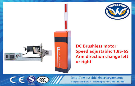 barriere del parcheggio del braccio telescopico di 140W DC24V 6m con la fabbrica di energia solare