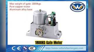 Apriporta per cancello scorrevole per carichi pesanti da 1800 kg