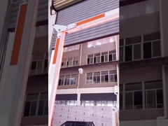 Braccio pieghevole a 90° con LED