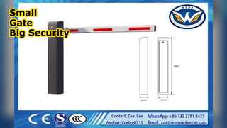 Piccolo cancello per parcheggio salvaspazio